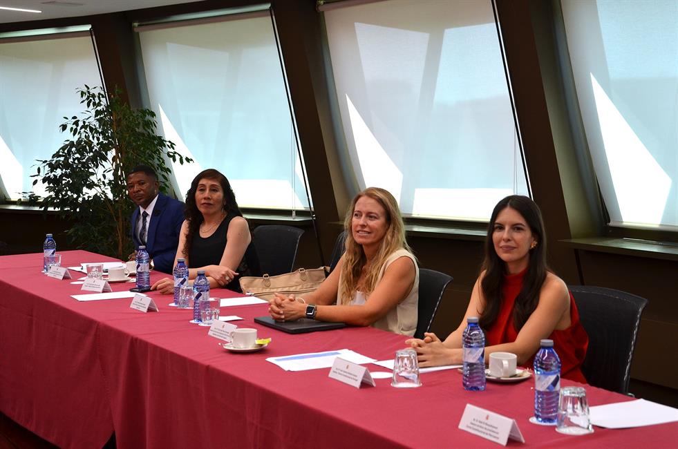 Integrantes de los TC de la CIJC en la ponencia inaugural